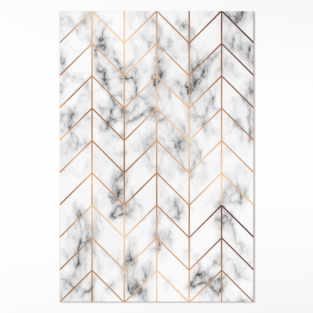 Pvc futószőnyeg halszálkás márvány modern vonalak