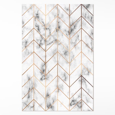 Pvc futószőnyeg halszálkás márvány modern vonalak