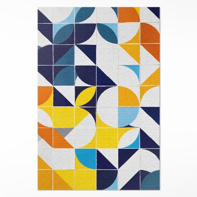 Pvc szőnyeg Geometrikus formák modern mozaik