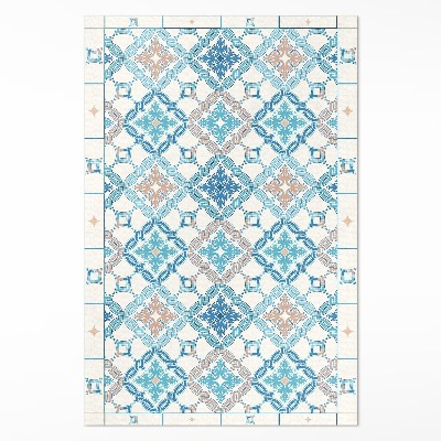 Pvc futószőnyeg Geometrikus szövésű dekoratív csempék