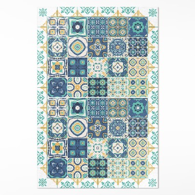 Pvc szőnyeg spanyol csempe mintás mozaik