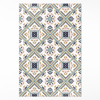 Pvc futószőnyeg Geometrikus mintás csempe