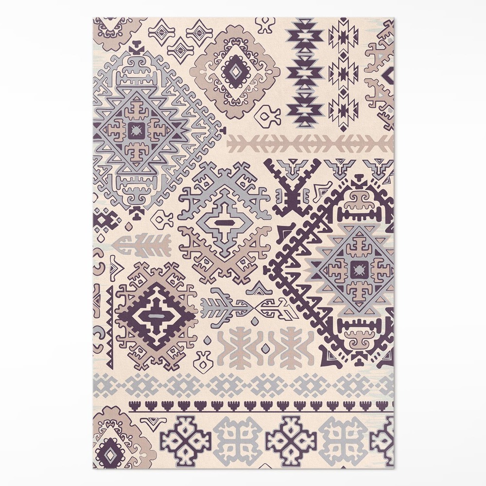 Pvc szőnyeg Gobelin textúra mintás design