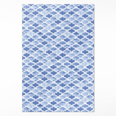 Műanyag szőnyeg Mediterrán mozaik akvarell csempe