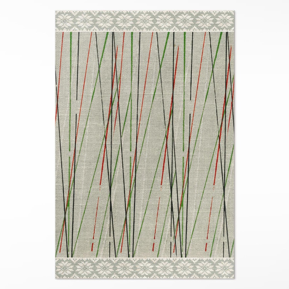 Műanyag szőnyeg Japán fametszetű szövetutánzat