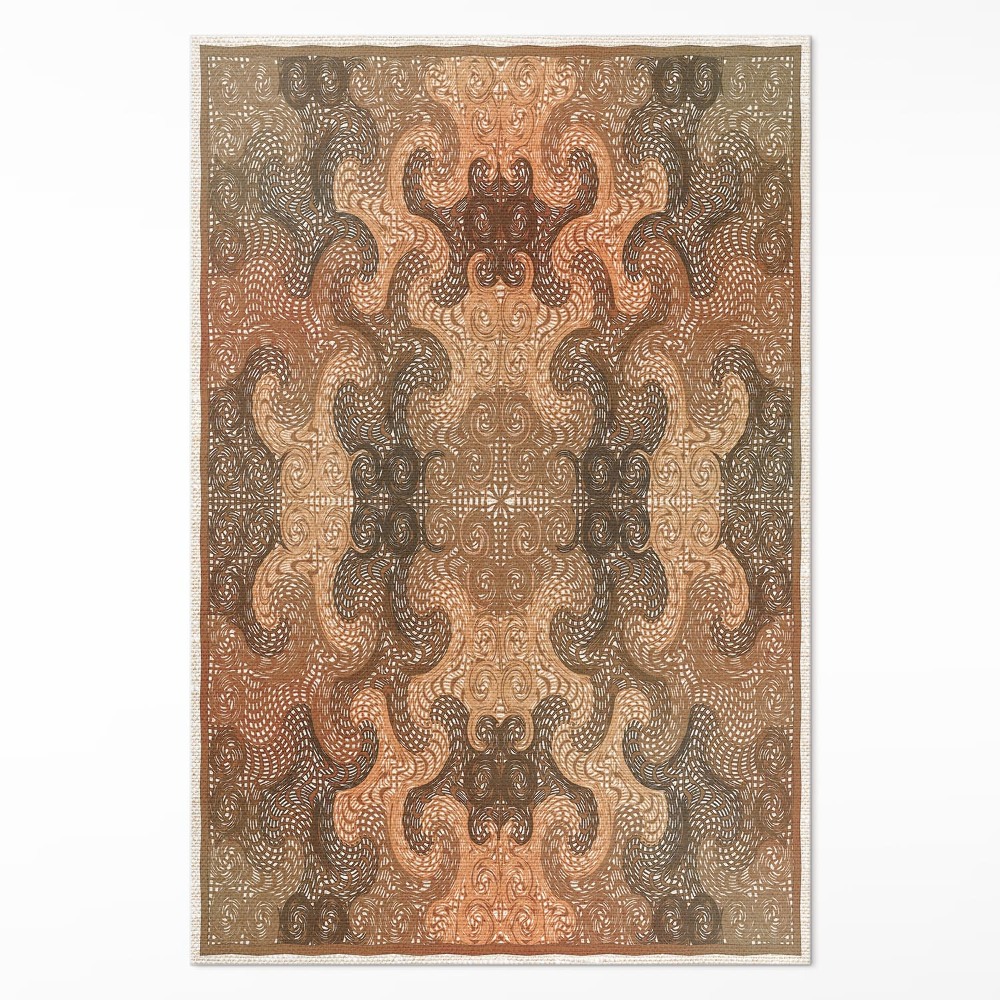 Pvc szőnyeg Dekoratív örvények keleti minta