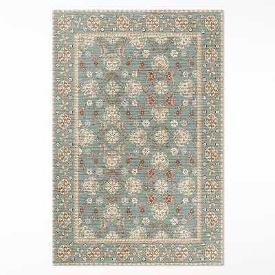 Pvc szőnyeg Vintage virágos minta virágos dísz