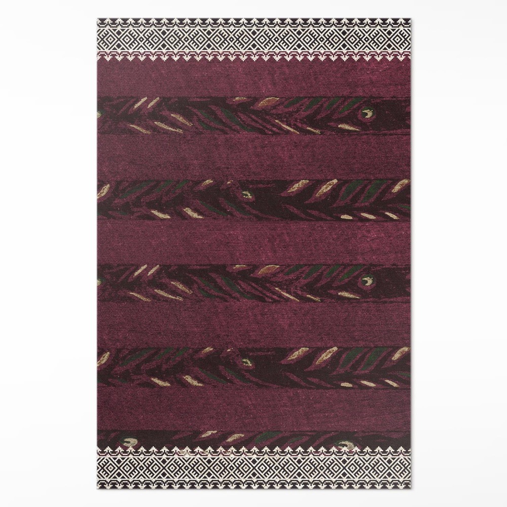 Mosható futószőnyeg Lombos csíkok Furuya Korintól