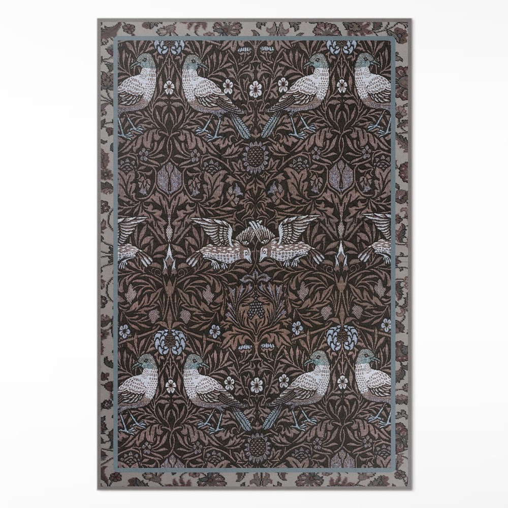 Pvc szőnyeg Madár- és növényi motívumok gótikus díszítőelem