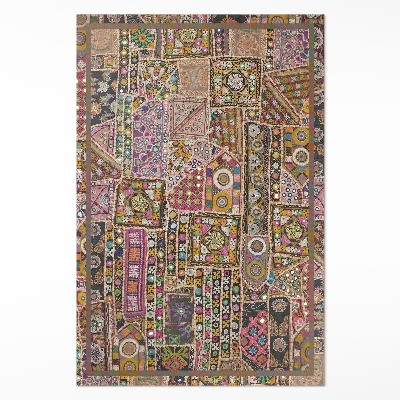 Pvc futószőnyeg Patchwork etnikai retro minta