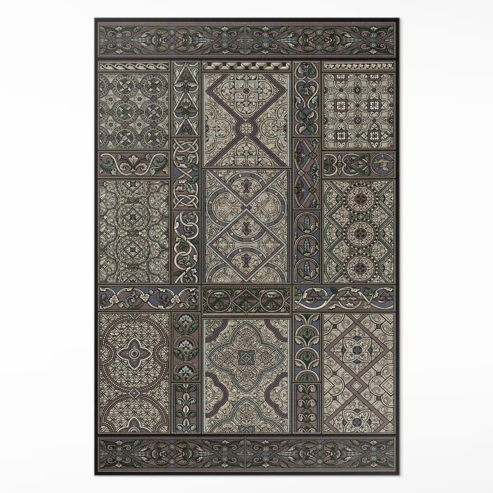 Műanyag szőnyeg Középkori Albert Racinet