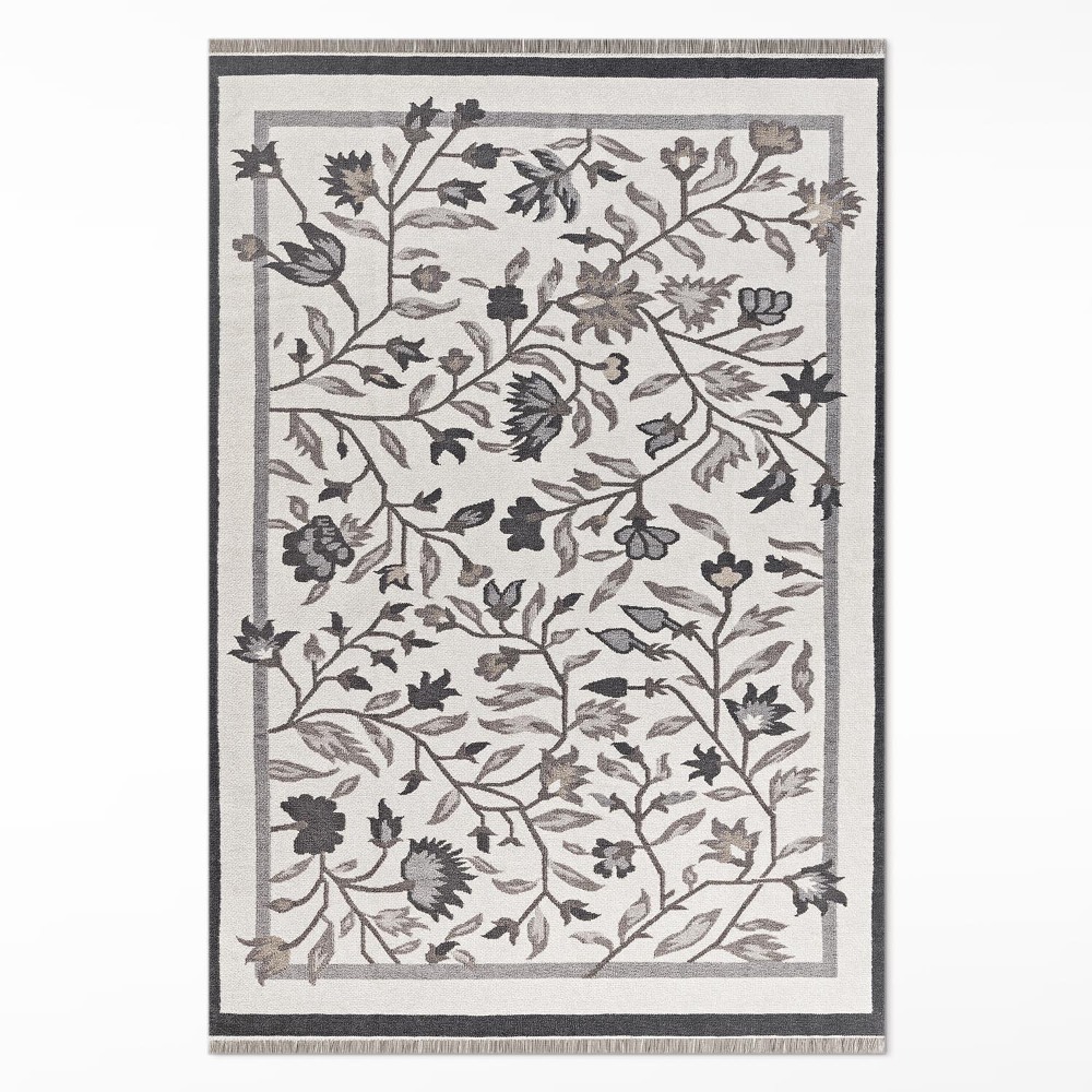 Mosható futószőnyeg Monokróm minimalista növények