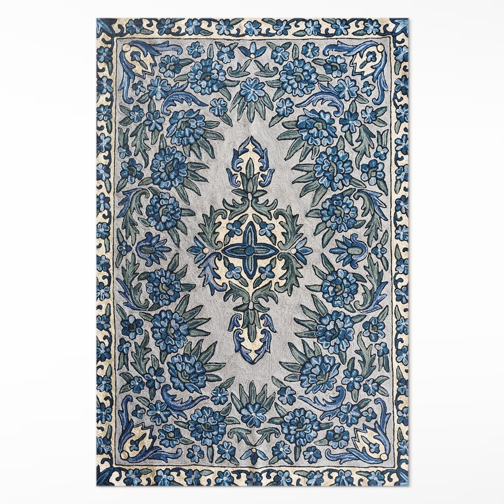 Pvc futószőnyeg Nepáli növényi dekoráció