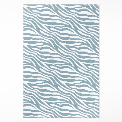 Pvc futószőnyeg Hullámok pasztellkék színben