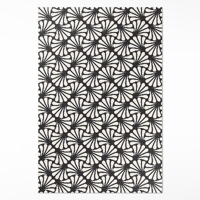 Pvc szőnyeg Geometrikus ginkgo levelek art deco csillogás