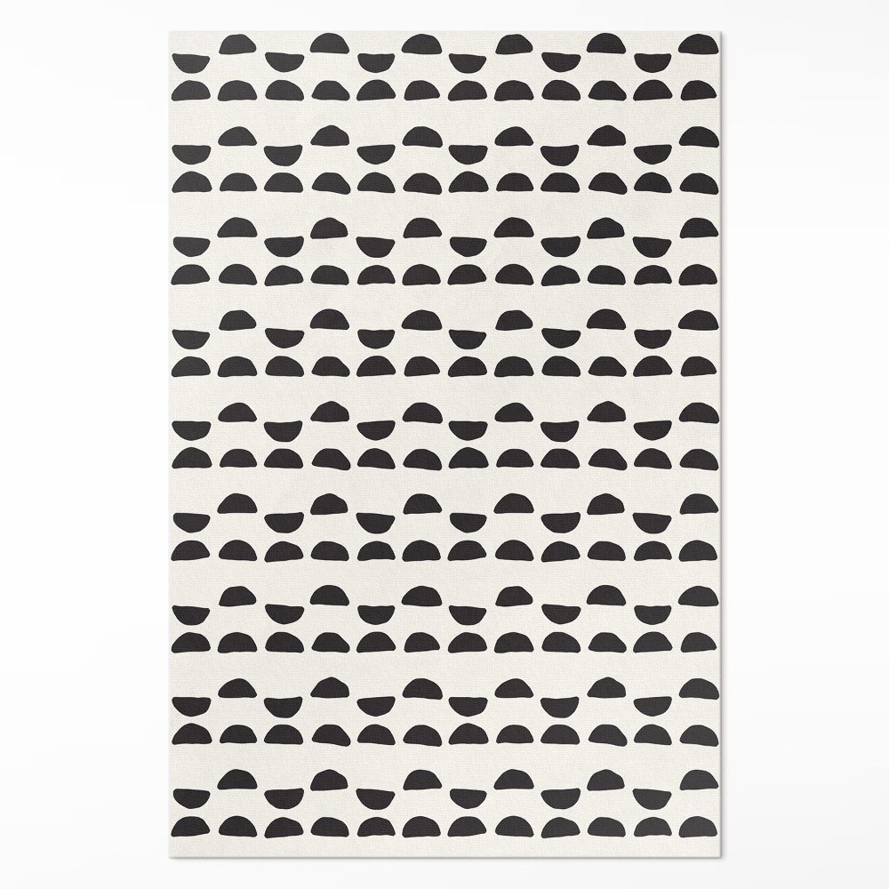 Mosható futószőnyeg Szabálytalan félholdak boho minta