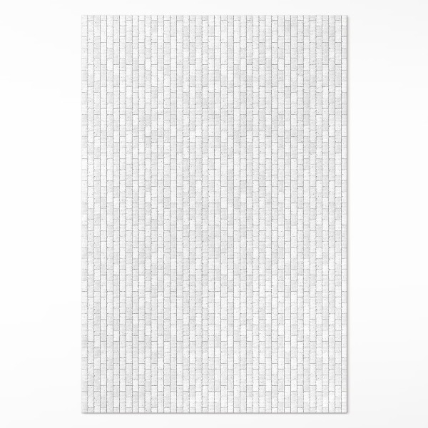 Pvc szőnyeg Fényes tégla elegáns mozaik