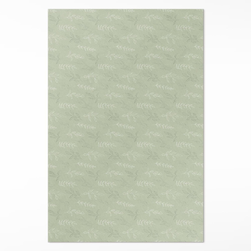 Műanyag szőnyeg Finom gallyak levelek boho stílusban