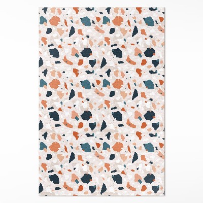 Pvc szőnyeg Pasztellszínű kőporcelán dekoratív kő boho stílusban