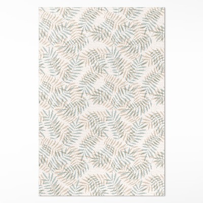 Pvc futószőnyeg Finom trópusi levelek boho minta