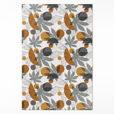 Pvc szőnyeg Boho levelek és formák illusztrációja