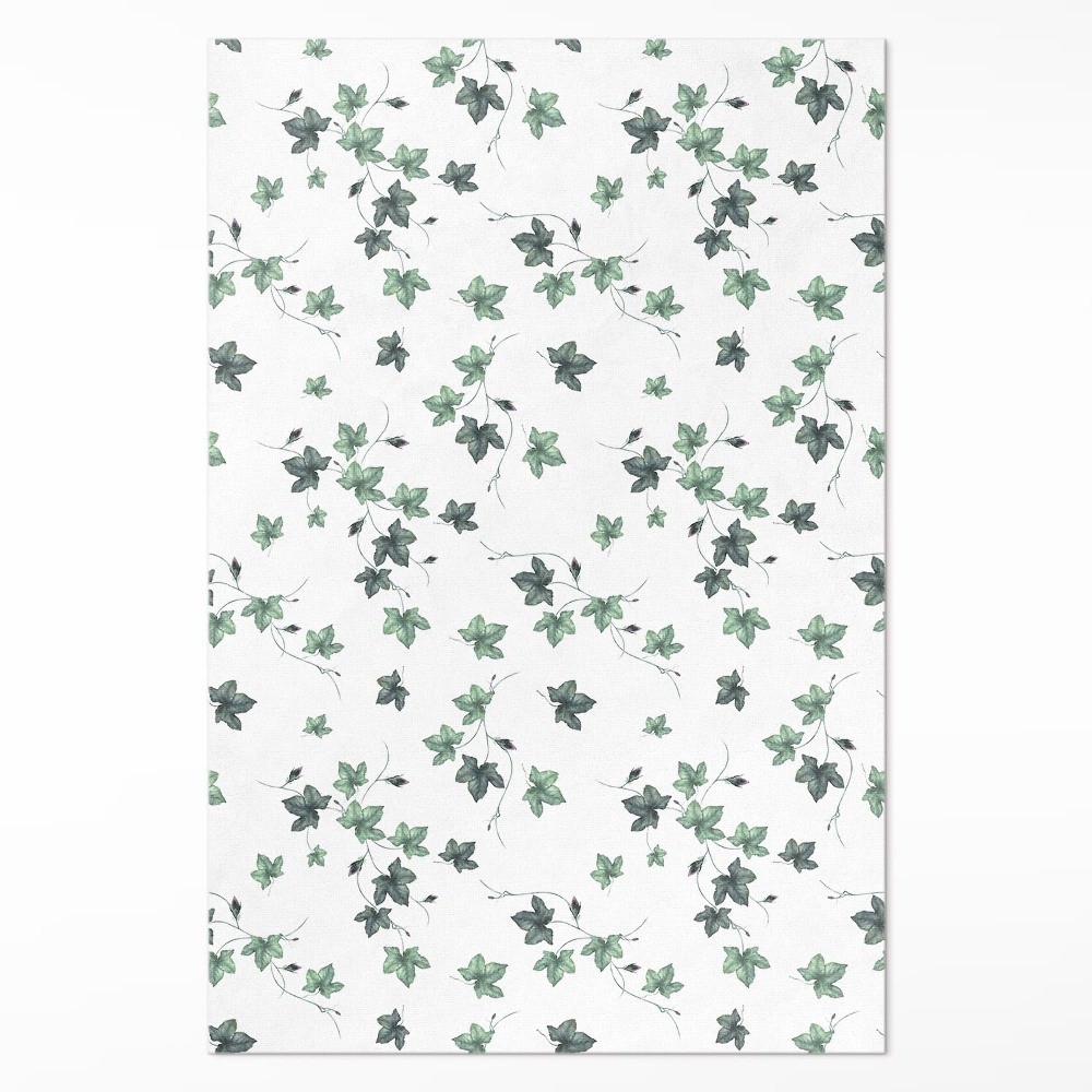 Pvc futószőnyeg Kis levelek növényi motívumok