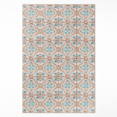 Mosható futószőnyeg Antik design gyönyörű mozaik