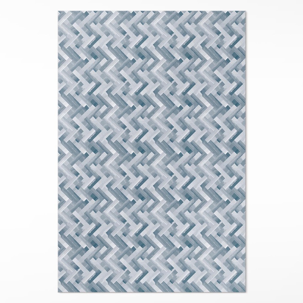 Pvc futószőnyeg Festett parketta halszálkás minta