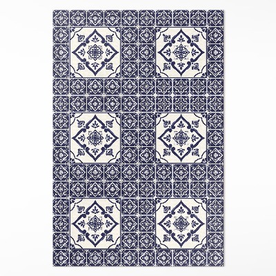 Pvc futószőnyeg Dekoratív csempe portugál stílusban