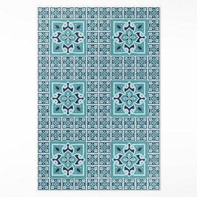 Mosható futószőnyeg Dekoratív csempe spanyol stílusban