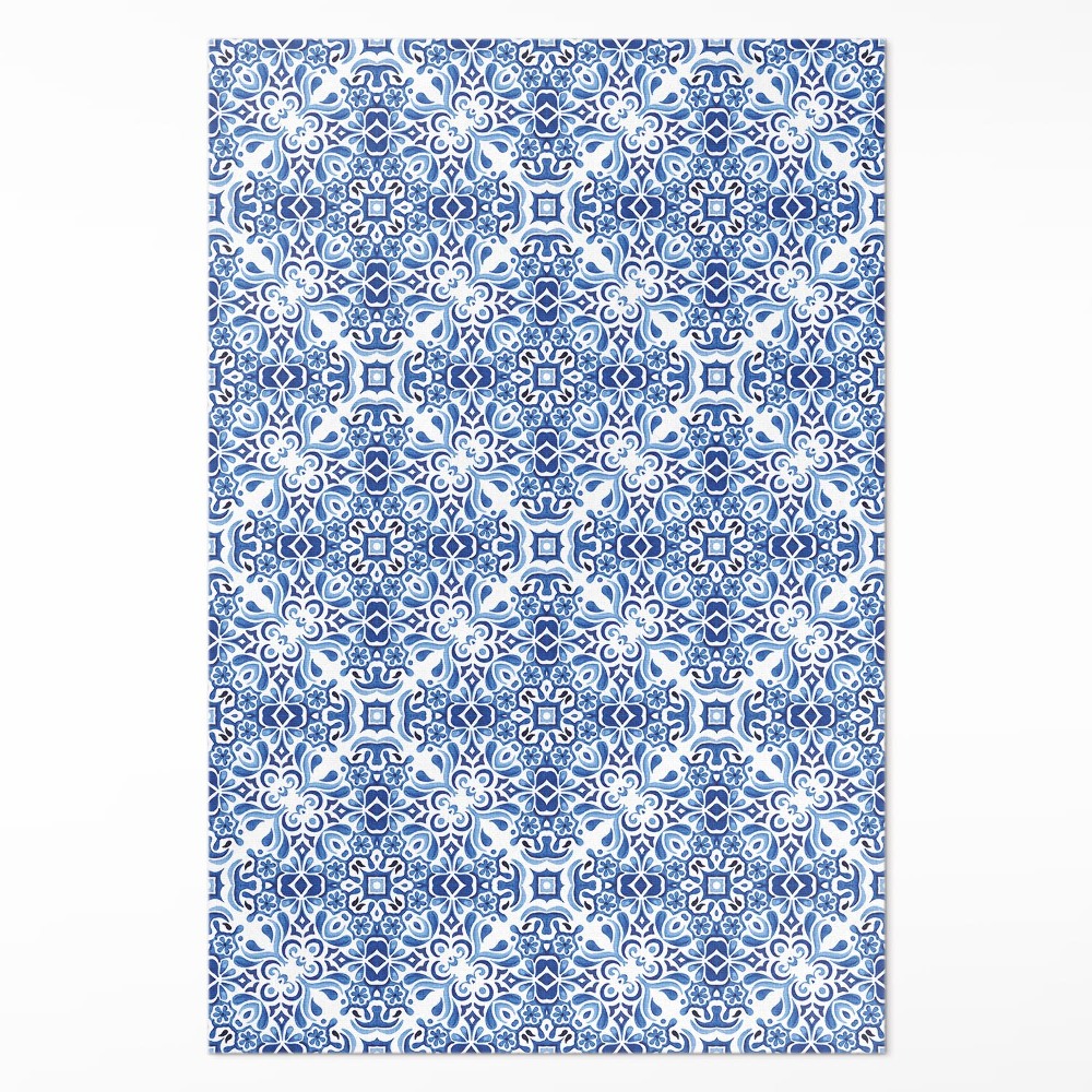 Mosható futószőnyeg Portugál díszítő csempék