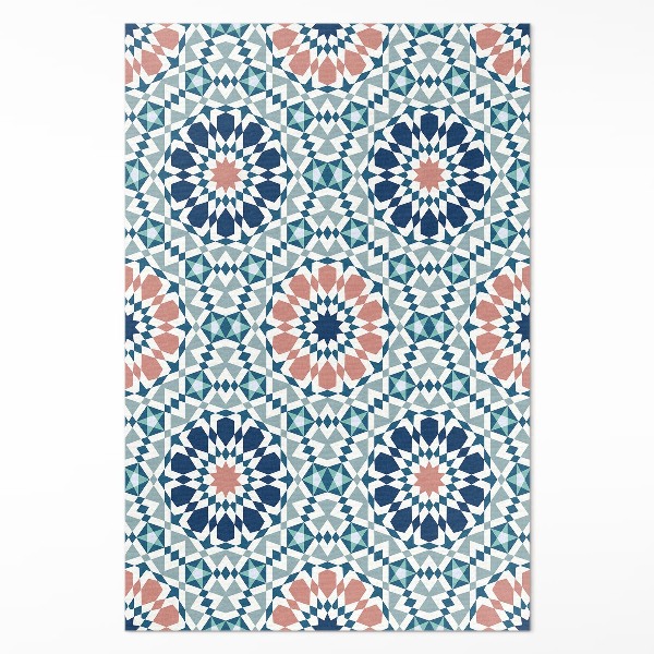 Pvc futószőnyeg Kaleidoszkóp pasztell geometriai minta