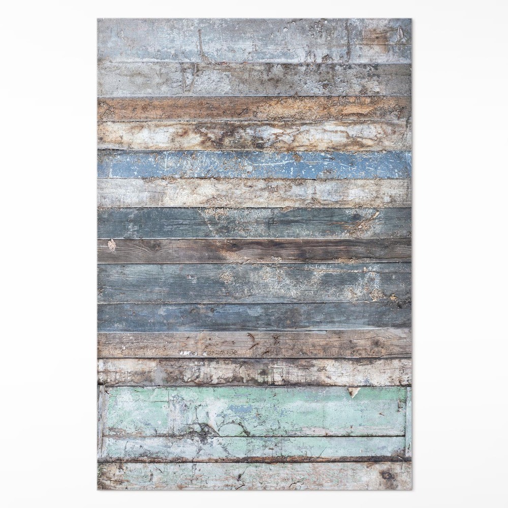 Mosható futószőnyeg Csupaszított vintage fadeszka