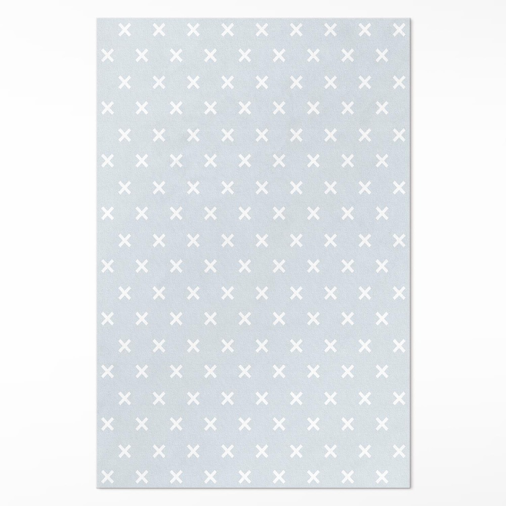 Műanyag szőnyeg Fényes keresztek minimalista minta