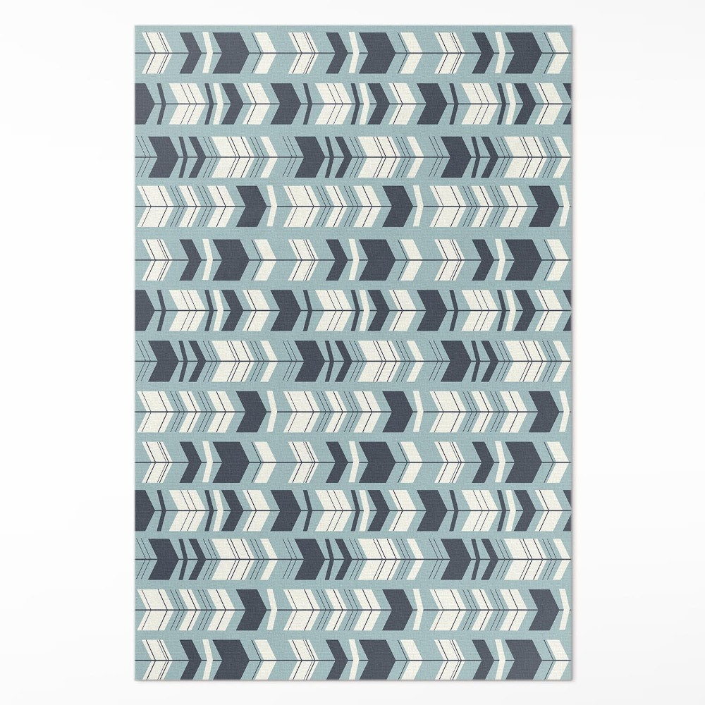 Mosható futószőnyeg Boho nyilak indiai minta