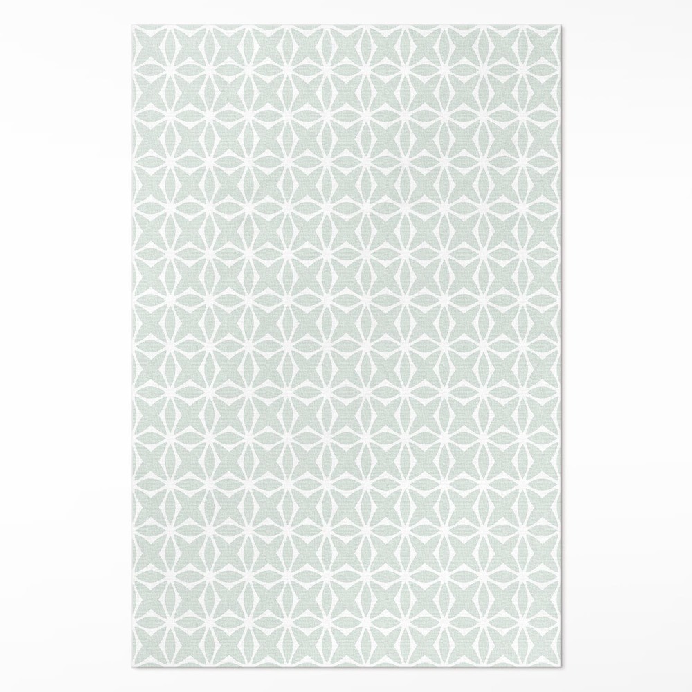 Műanyag szőnyeg Szabályos modern minta