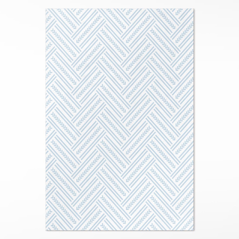 Mosható futószőnyeg Modern halszálkás divatos minta