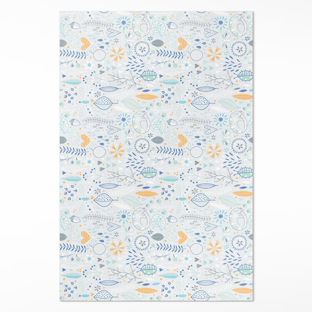 Pvc szőnyeg Vadvirágok pasztell színekben