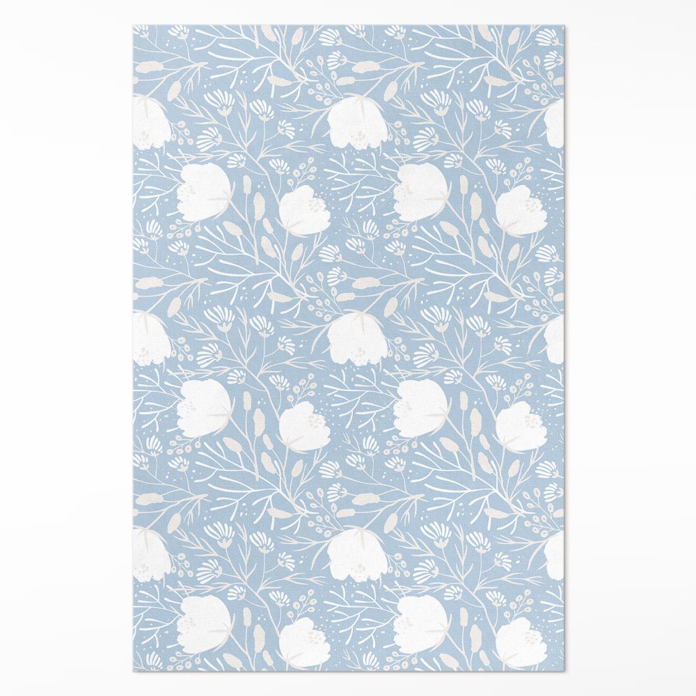 Pvc futószőnyeg Gyönyörű virágok pasztell háttéren