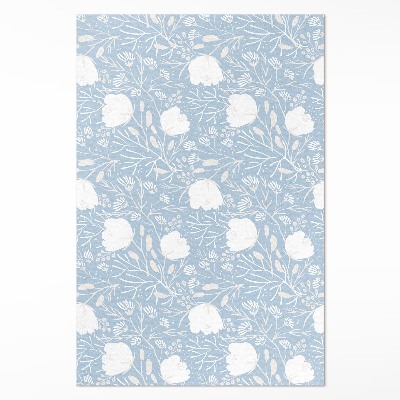 Pvc futószőnyeg Gyönyörű virágok pasztell háttéren