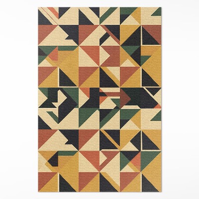 Pvc szőnyeg Geometrikus színes retro absztrakció