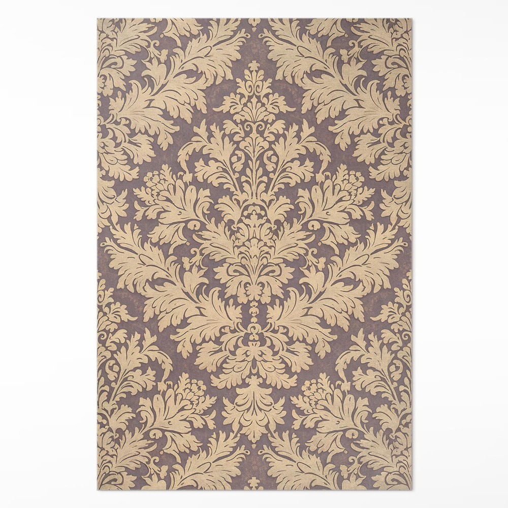 Pvc szőnyeg Gazdag virágos díszítés elegáns vintage