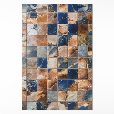 Mosható futószőnyeg vintage kő mozaik