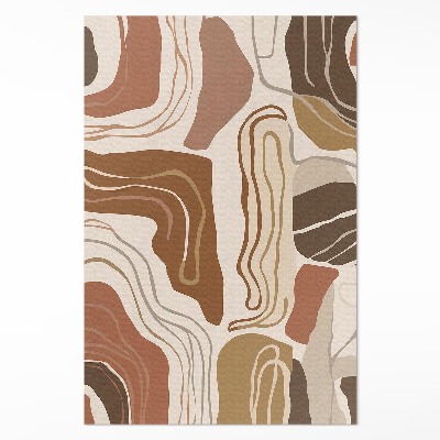 Pvc szőnyeg Pasztell boho vonalak és foltok