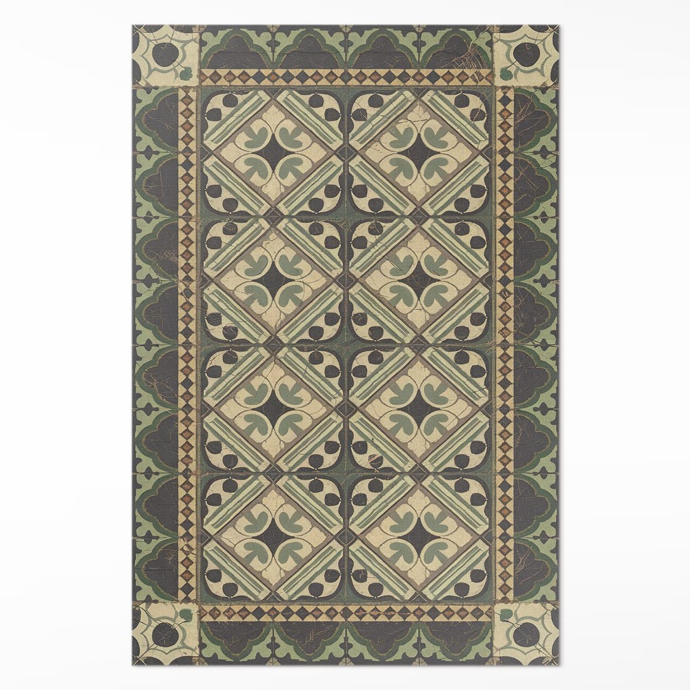 Műanyag szőnyeg Klasszikus művészi csempe