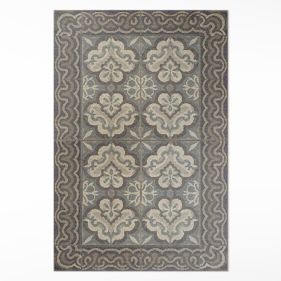 Pvc szőnyeg Rusztikus geometria vintage csempéken