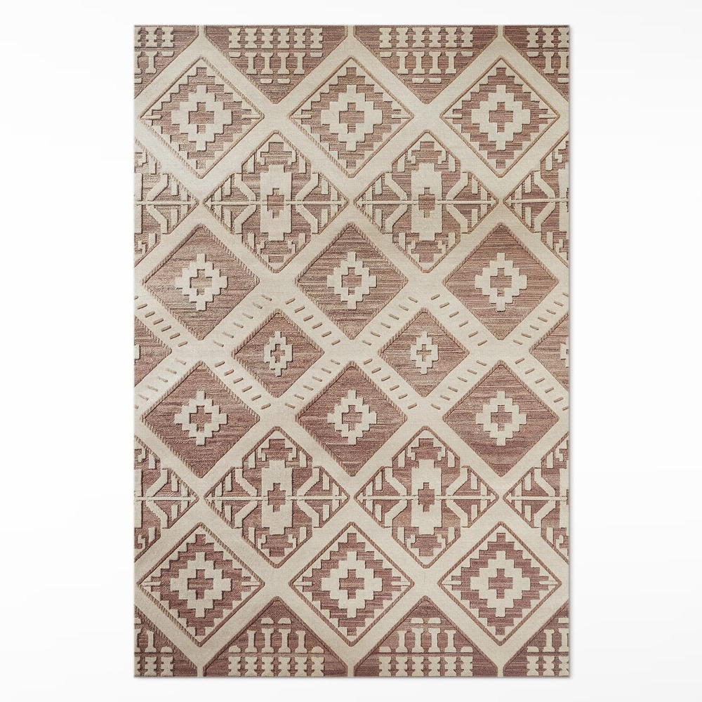 Mosható futószőnyeg Geometrikus kompozíciók azték stílusban