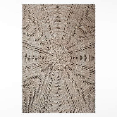 Műanyag szőnyeg Fonott kockás