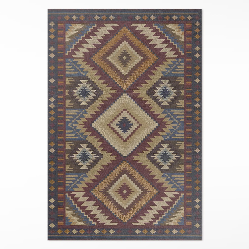 Pvc szőnyeg Antik azték minták tele szimmetriával