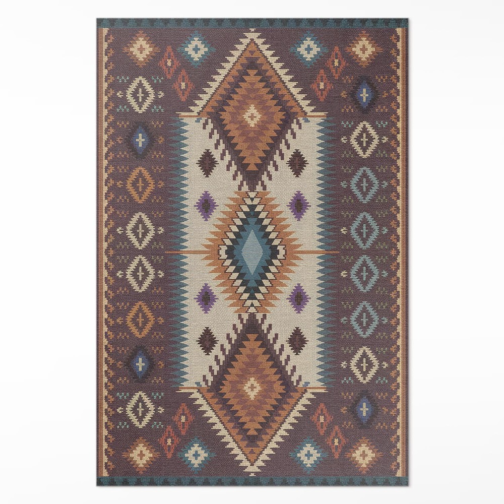 Pvc futószőnyeg Szimmetrikus elrendezések azték stílusban